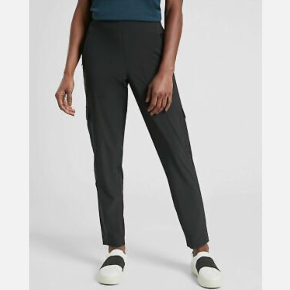 Athleta Chelsea Cargo Lined Pant, Black